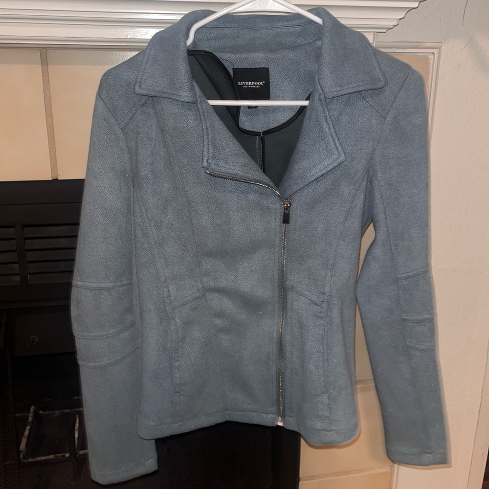 Liverpool gray/blue jacket